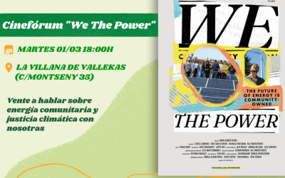 Cinefórum “We The Power”